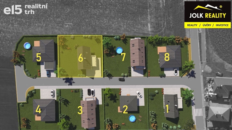 Prodej pozemky pro bydlení, 882 m² - Služovice - Vrbka