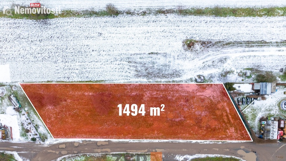 Prodej stavebního pozemku 1 494 m², Kroměříž - Bílany