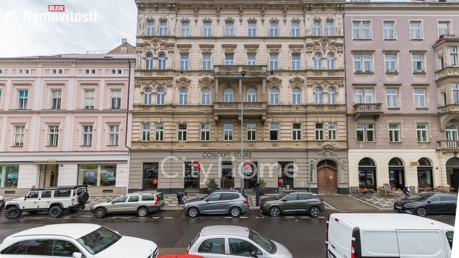 Prodej půdního prostoru 450 m², Praha - Karlín