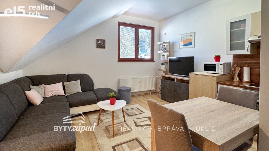Prodej byty 1+kk, 32 m² - Železná Ruda
