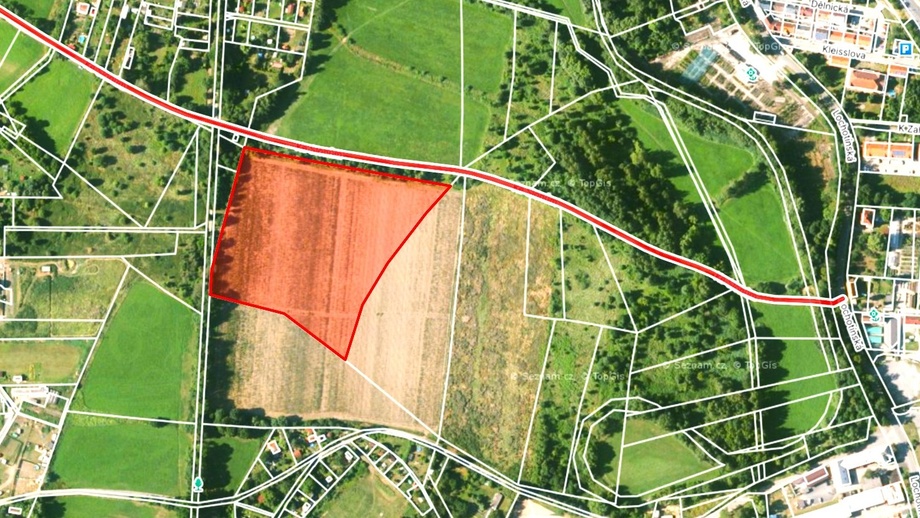 Prodej pole 36 521 m², Plzeň