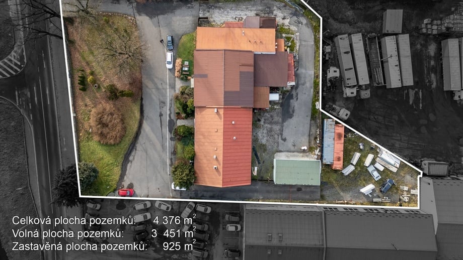 Prodej pozemky pro komerční výstavbu, 4 376 m² - Bohumín - Šunychl