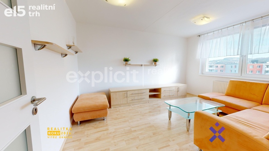 Pronájem byty 2+1, 57 m² - Zlín