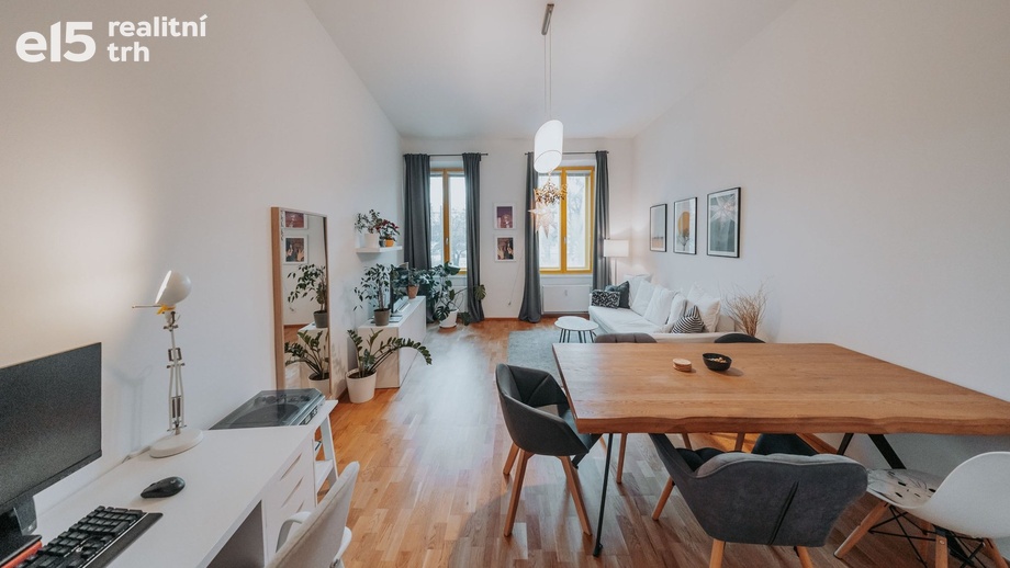 Prodej byty 2+kk, 50 m² - Praha - Libeň