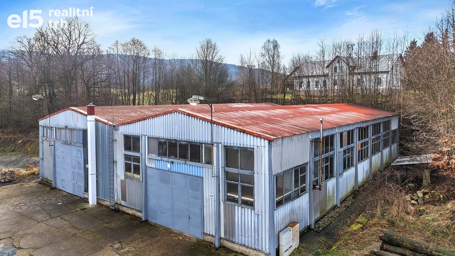 Prodej výrobního prostoru 631 m², Oldřichov v Hájích