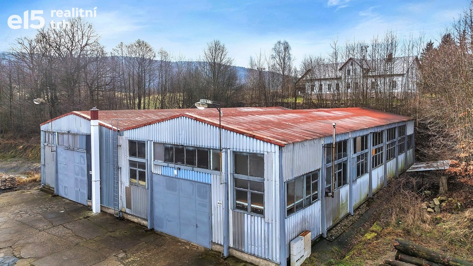Prodej výroba, 631 m² - Oldřichov v Hájích