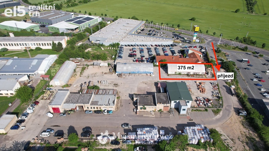 Pronájem sklady, 375 m² - Znojmo