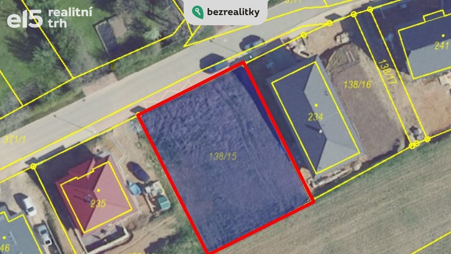 Prodej pozemky pro bydlení, 778 m² - Stašov