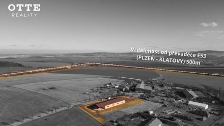 Prodej výrobního prostoru 628 m², Dobřany - Šlovice