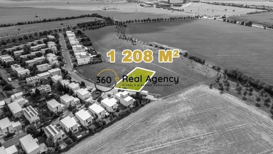 Prodej stavebního pozemku 1 208 m², Zeleneč