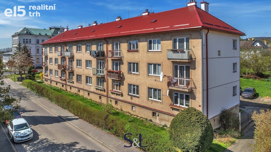 Prodej byty 2+1, 55 m² - Nový Bor