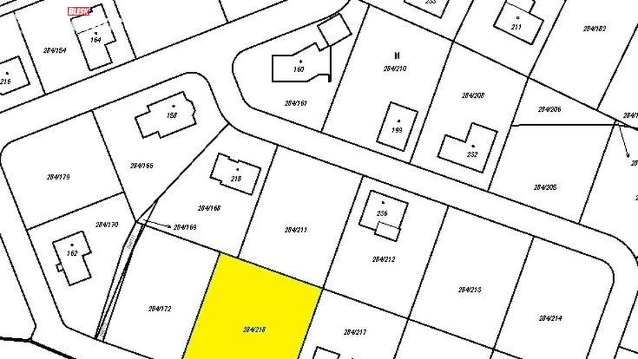 Prodej stavebního pozemku 1 249 m², Bavoryně - Na Lhotkách