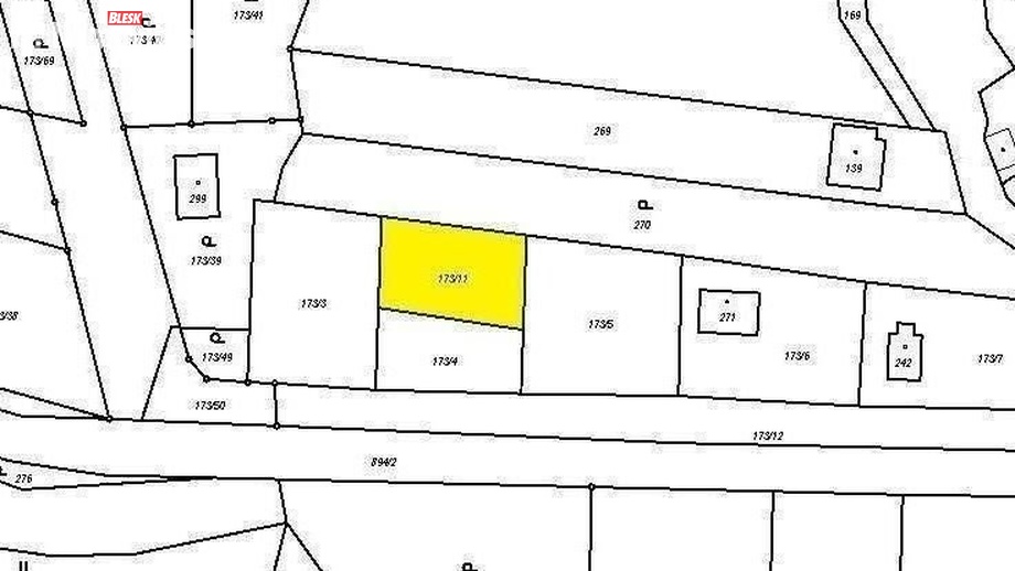 Prodej stavebního pozemku 498 m², Ostředek
