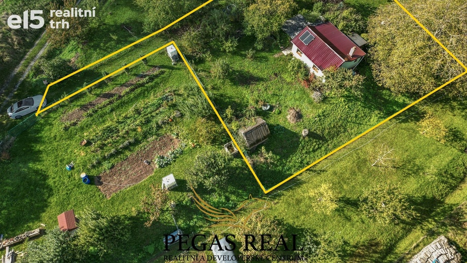 Prodej pozemky - zahrady, 1 212 m² - Obora
