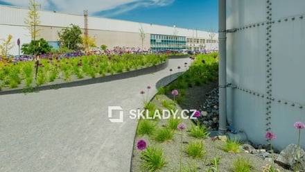 Pronájem skladu 1 200 m², Říčany