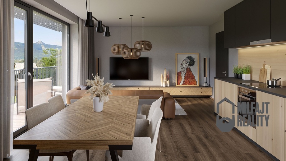 Prodej bytu 2+kk 49 m², Liberec