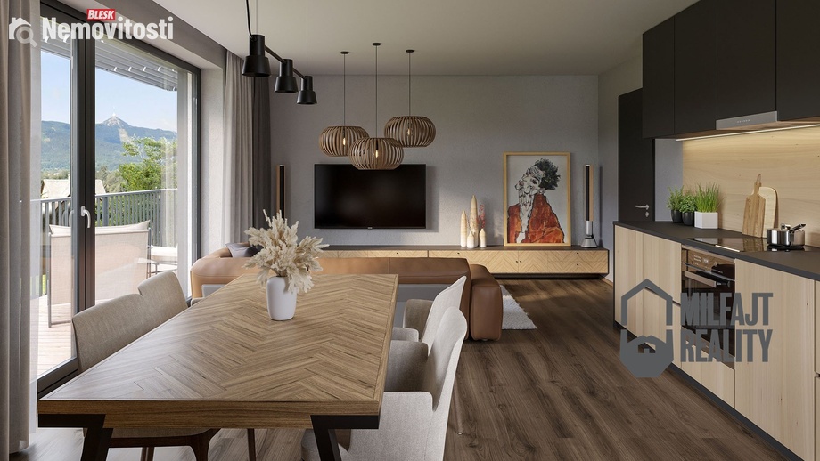 Prodej bytu 2+kk 49 m², Liberec