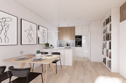 Prodej bytu 1+kk 31 m², Břeclav