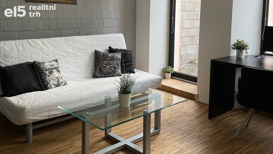 Pronájem byty 1+kk, 25 m² - Brno-střed
