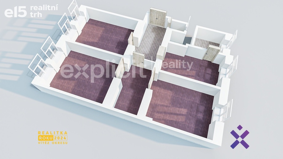 Prodej byty 3+1, 116 m² - Praha - Vinohrady