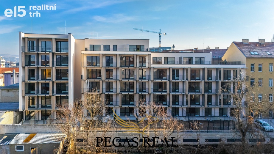 Prodej byty 1+kk, 31 m² - Brno - Trnitá