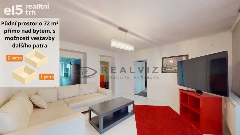 Prodej byty 2+1, 130 m² - České Budějovice 3