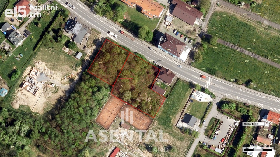 Prodej pozemky pro komerční výstavbu, 3 522 m² - Horní Suchá