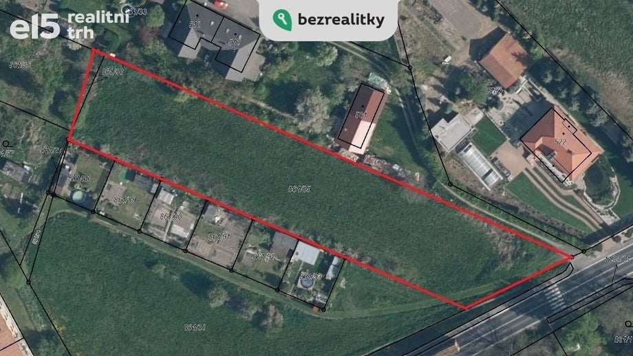 Prodej pozemky pro bydlení, 3 063 m² - Byšice