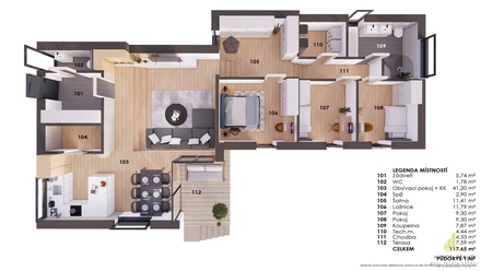 Prodej rodinného domu 117 m², Viničné Šumice