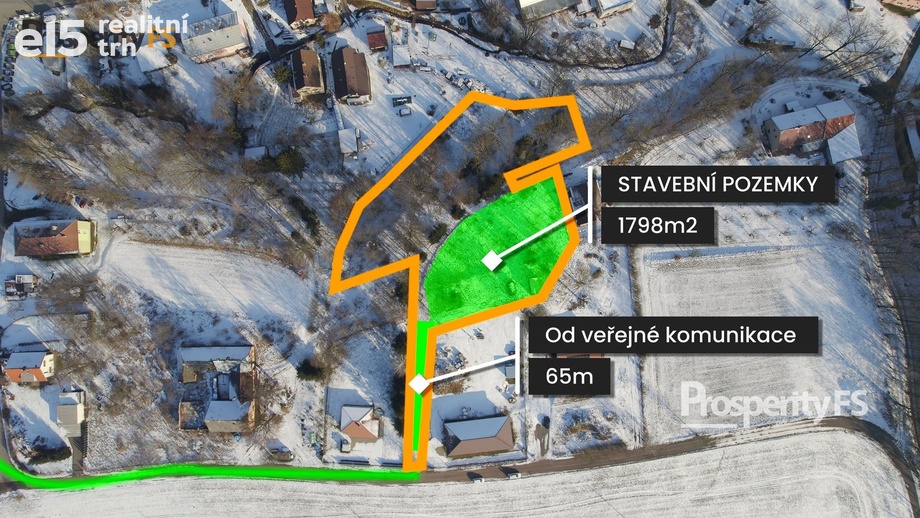 Prodej pozemky pro bydlení, 4 902 m² - Moravská Třebová - Boršov