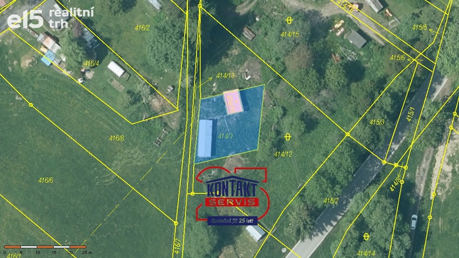 Prodej pozemky pro bydlení, 378 m² - Černá v Pošumaví - Bližná