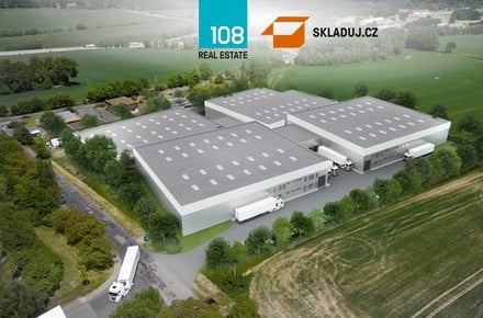 Pronájem skladu 5 400 m², Divišov - Měchnov