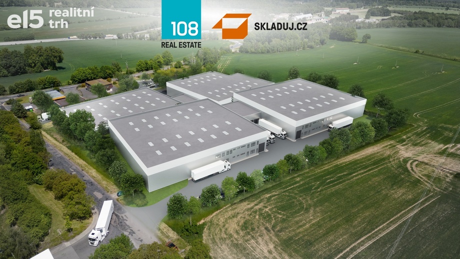 Pronájem sklady, 5 400 m² - Divišov - Měchnov