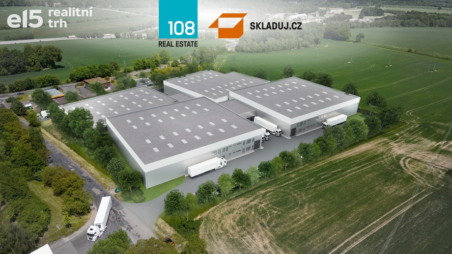 Pronájem sklady, 5 400 m² - Divišov - Měchnov