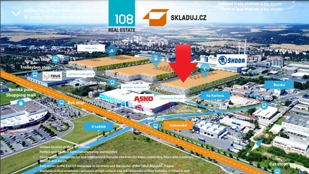 Pronájem skladu 20 000 m², Plzeň 3