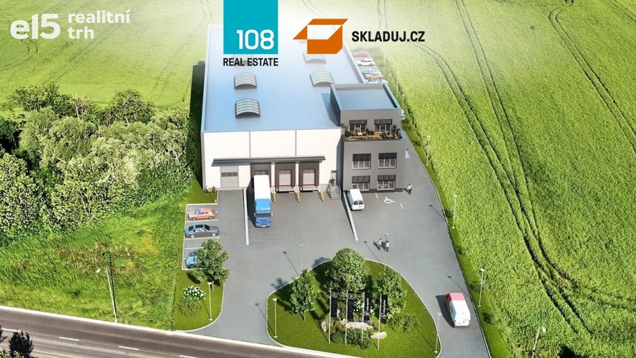 Pronájem sklady, 2 100 m² - Jihlava - Hruškové Dvory