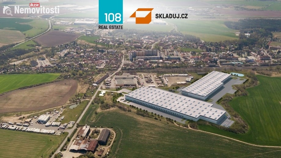 Pronájem skladu 5 000 m², Úherce