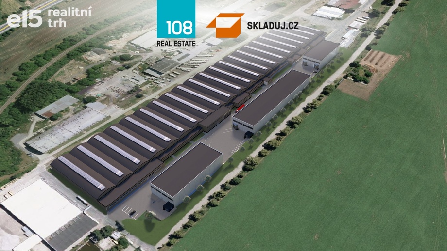 Pronájem skladu 2 800 m², Rousínov