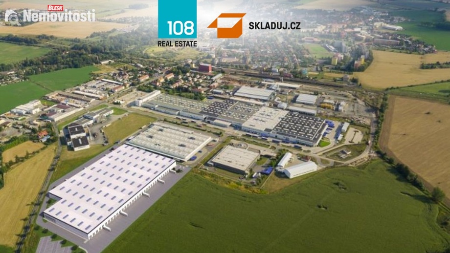 Pronájem skladu 26 430 m², Uničov
