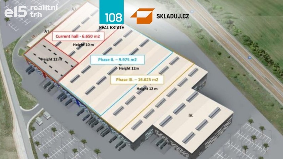Pronájem sklady, 3 300 m² - Litovel - Nasobůrky