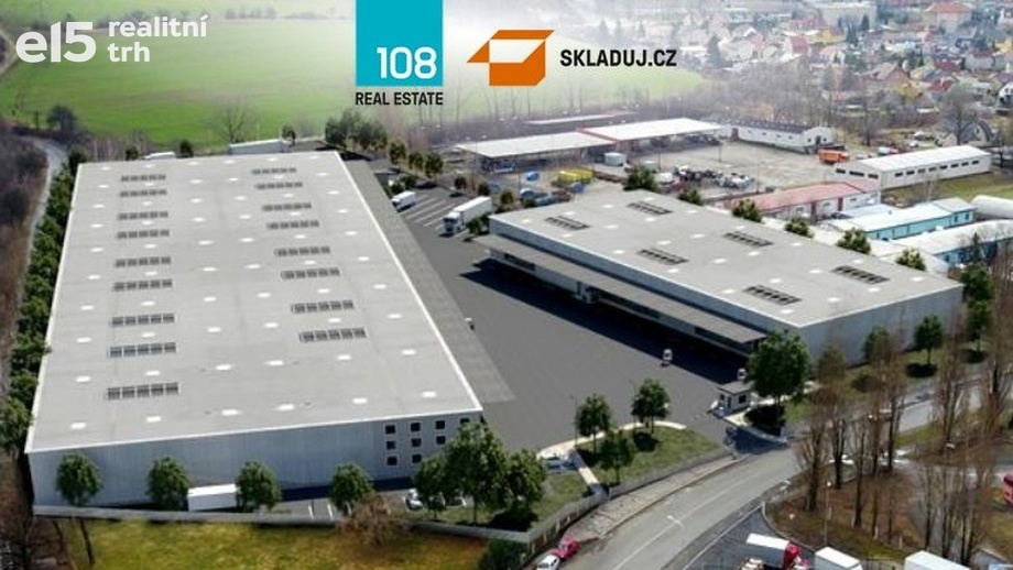 Pronájem sklady, 10 385 m² - Bílina - Teplické Předměstí