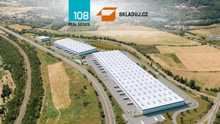 Pronájem skladu 4 342 m², Jirkov