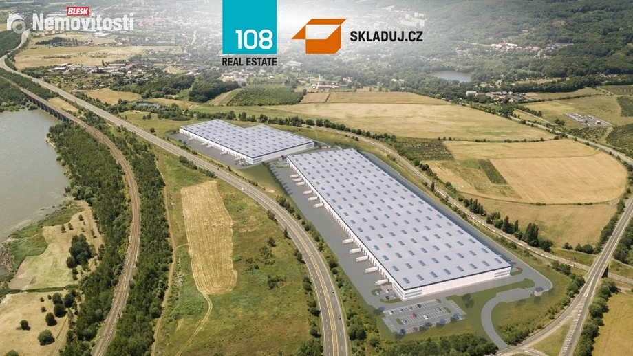 Pronájem skladu 4 342 m², Jirkov