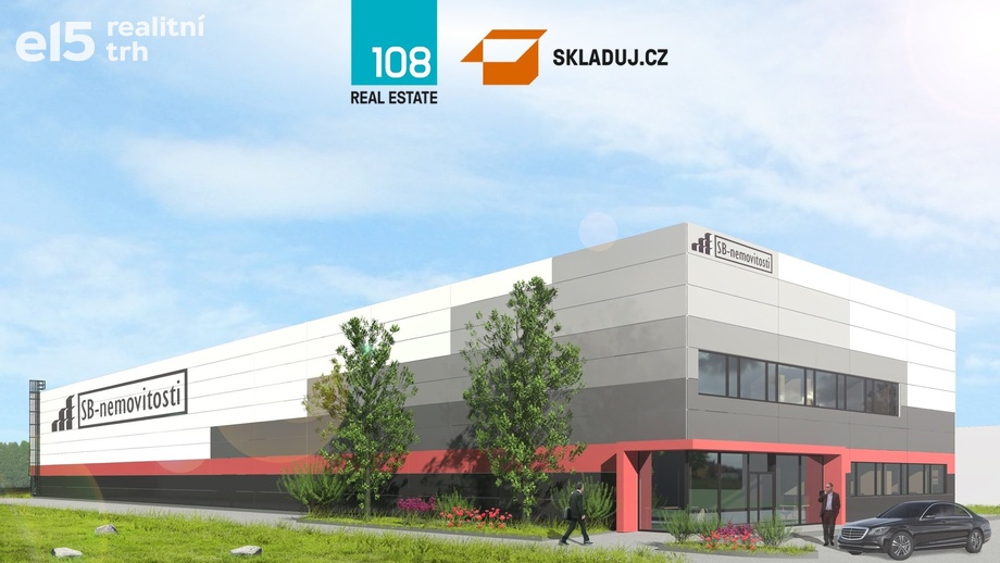 Pronájem sklady, 1 800 m² - Pardubice - Semtín