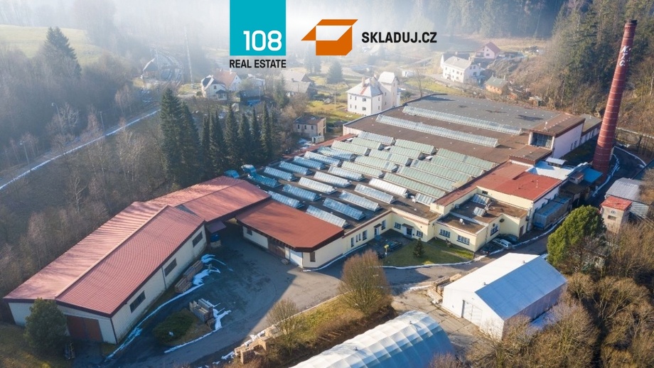 Pronájem sklady, 2 200 m² - Těchonín