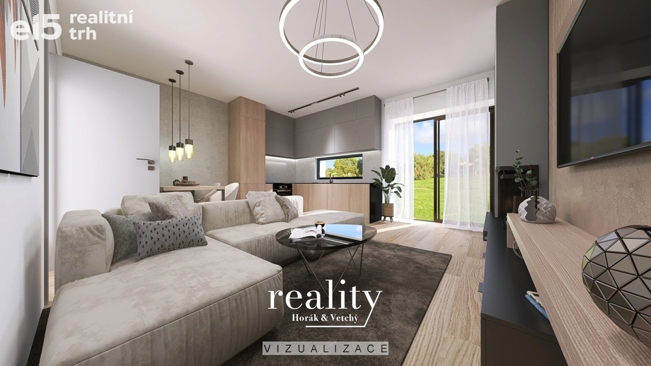 Prodej byty 3+kk, 73 m² - Brodek u Prostějova