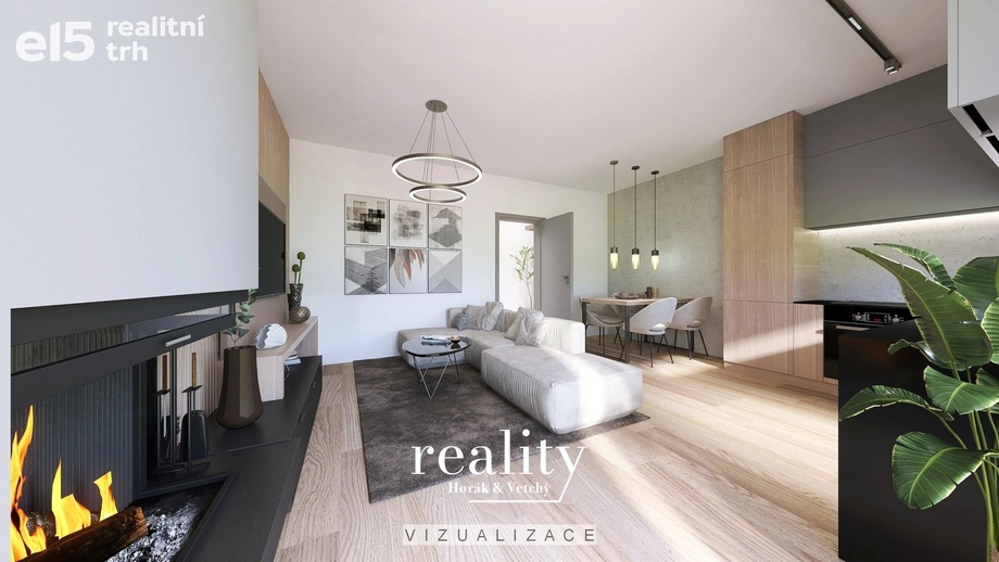 Prodej byty 4+kk, 94 m² - Brodek u Prostějova