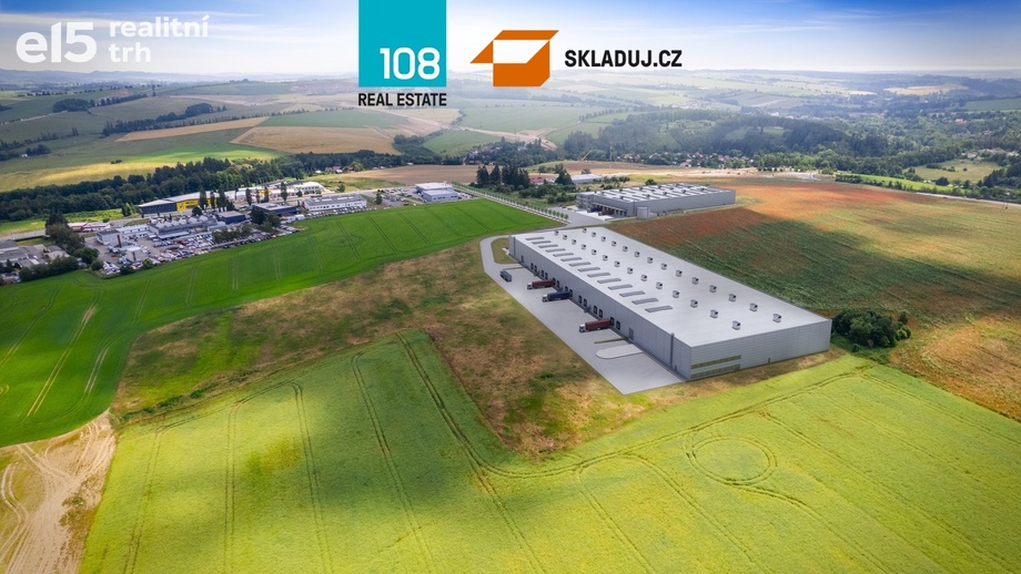 Pronájem sklady, 9 808 m² - Jihlava