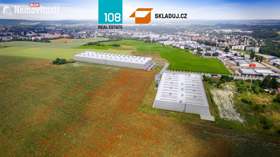 Pronájem skladu 14 234 m², Jihlava