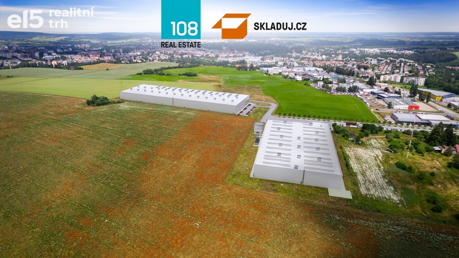 Pronájem skladu 14 234 m², Jihlava
